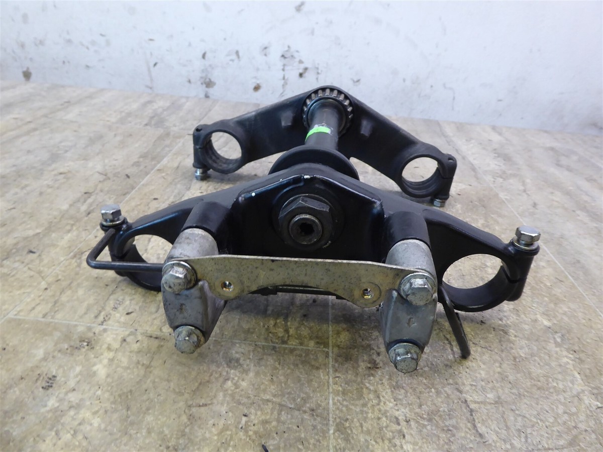 ゴードン　3点 NOS OEM Kawasaki 2001 ZX1200 ZX-12R Lower Triple Tree Fork