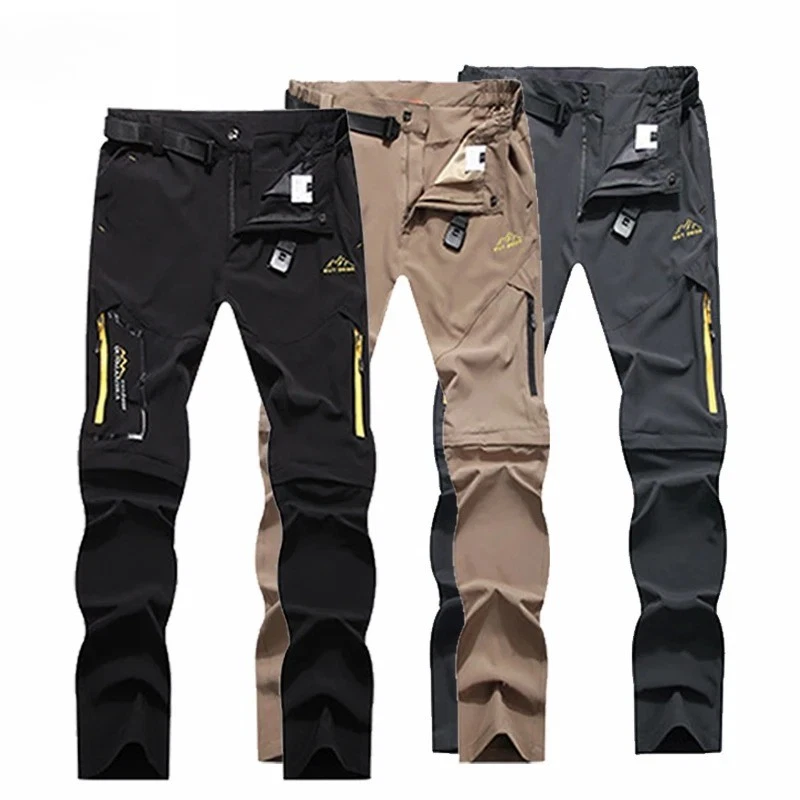 Hiking Pants Camping Trekking Quick Dry Waterproof UV Proof Stretch Outdoor