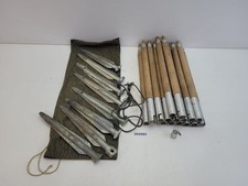 Zeltstangen & Heringe Holz Metall NVA Tasche mit Tarnmuster Outdoor #262985