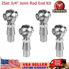 4PCS SPARKWHIZ 3/4” Joint Rod End Kit Right & Left Hand Thread Joint Set USA