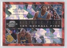 2019 Contenders Optic Red Cracked Ice Prizm Anthony Davis Chris Webber HOF 0v0c