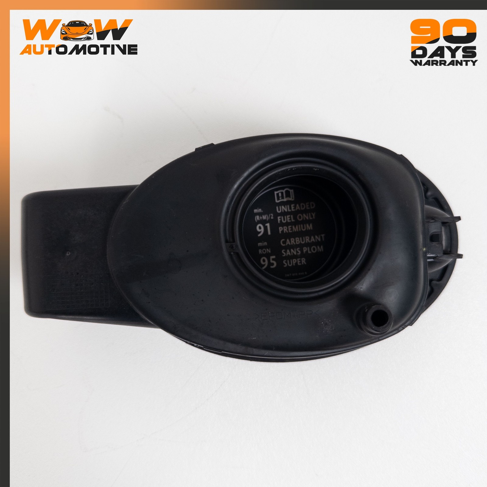 07-11 BENTLEY CONTINENTAL GTC REAR FUEL FILLER GAS TANK DOOR FLAP LID BLACK OEM