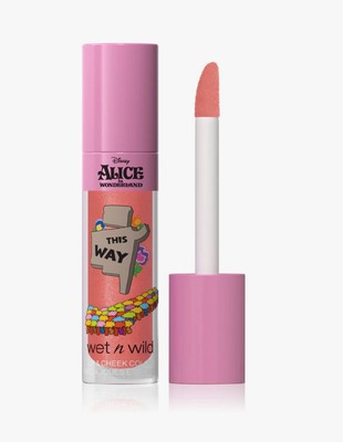 wet n wild lip & cheek color alice in wonderland this way lippen blush rouge rot