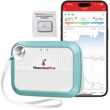 ThermoPro TP371 WiFi Hygrometer Thermometer Indoor Wireless APP Alerts Sensor F°