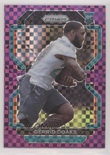 2021 Panini Prizm Rookie Purple Power Prizm 9/49 Gerrid Doaks #426 s3g