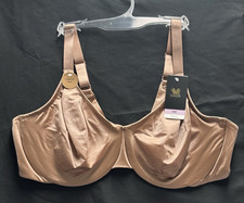 Wacoal Full Figure Inner Sheen Seamless Underwire Bra 42D Roebuck 855397 NWT 65