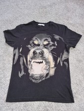Authentic Haven Givenchy Rottweiler Printed Black T-Shirt. Size Medium