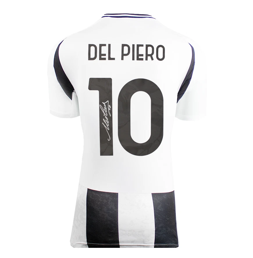 Maillot Juventus Porté Et Signé - Maglia Indossata Autografata - Collection