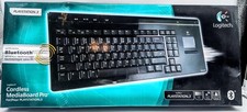 Logitech Cordless MediaBoard Pro PS3 Playstation 3 tastiera Bluetooth in scatola