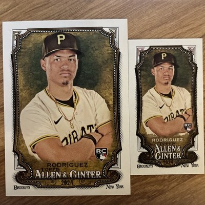 2024 Topps Allen & Ginter - Endy Rodriguez #2 Mini & Base (RC) - Pirates
