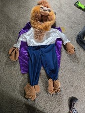 The Disney Store Beauty and The Beast "The Beast" Costume XXS SEE MEASUREMENTS