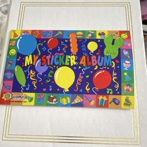 SandyLion My Sticker Album Empty Non-Sport Collectible Balloon Theme
