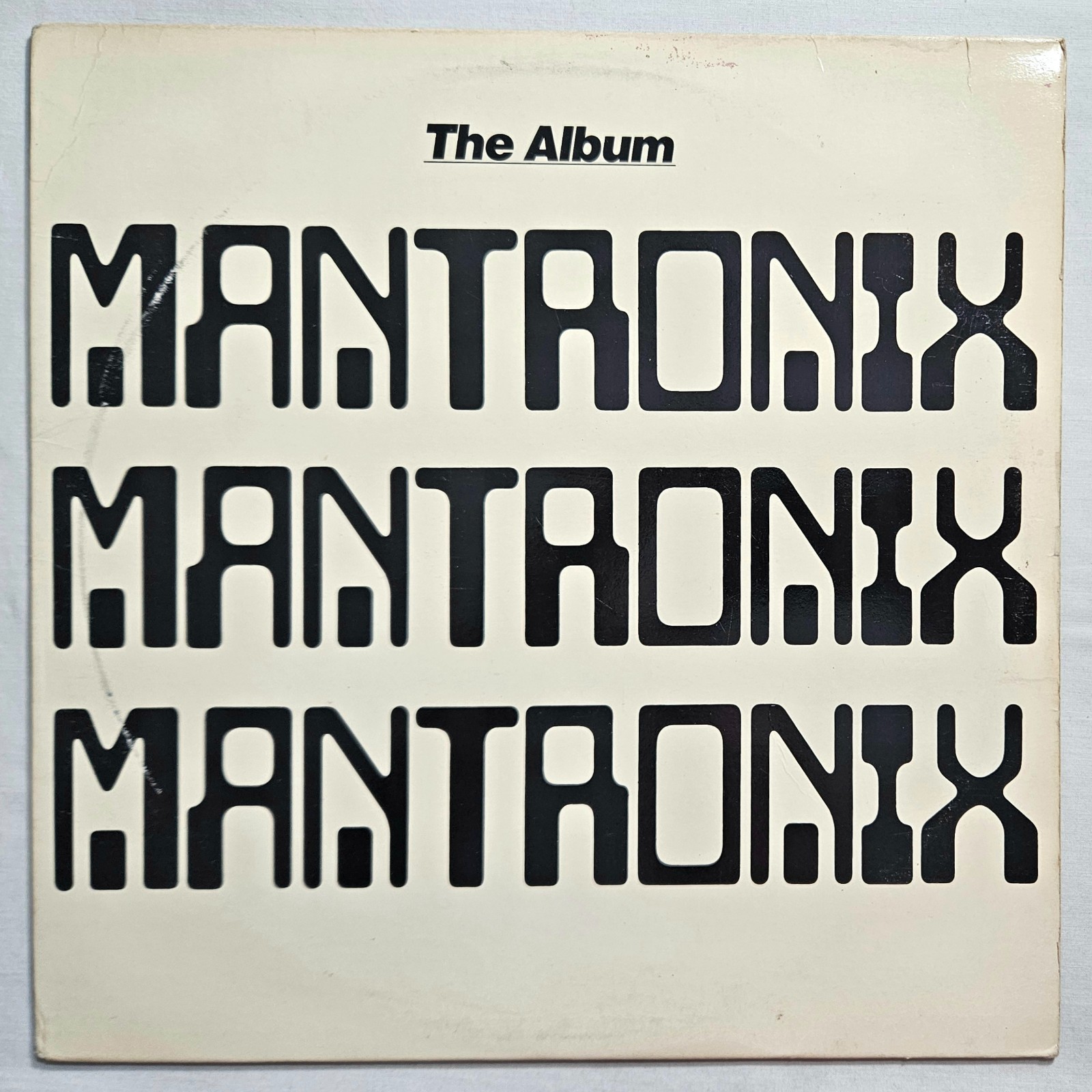 1985 - MANTRONIX - THE ALBUM LP - SLEEPING BAG RECORDS ORIGINAL PRESSING
