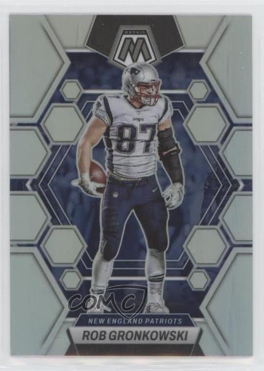 2023 Panini Mosaic Silver Prizm Rob Gronkowski #164 0nr3
