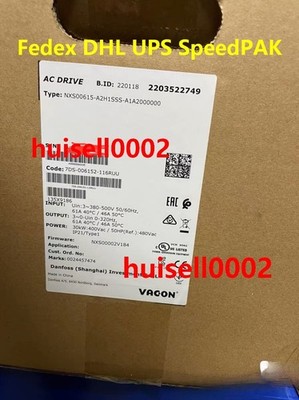 Ship Fedex Vacon NXS00615-A2H1SSS-A1A2000000 NXS00615A2H1SSSA1A2000000 AC DRIVE