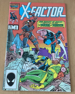 Marvel Comics X-Factor #4 May 1986 series VF+/ BB/1st Print