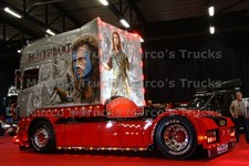 LKW Foto Scania Truck rot BRAVEHEART MALCOLM GROUP #p1hc