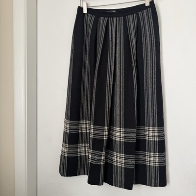 Vintage Pendleton Menzies Tartan Skirt Women Size 10 (Petite) Pleated 100% Wool