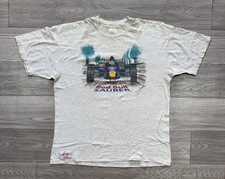 VINTAGE 1990S RED BULL SAUBER PETRONAS FORD F1 COTTON GREY T-SHIRT Sz XL X-LARGE