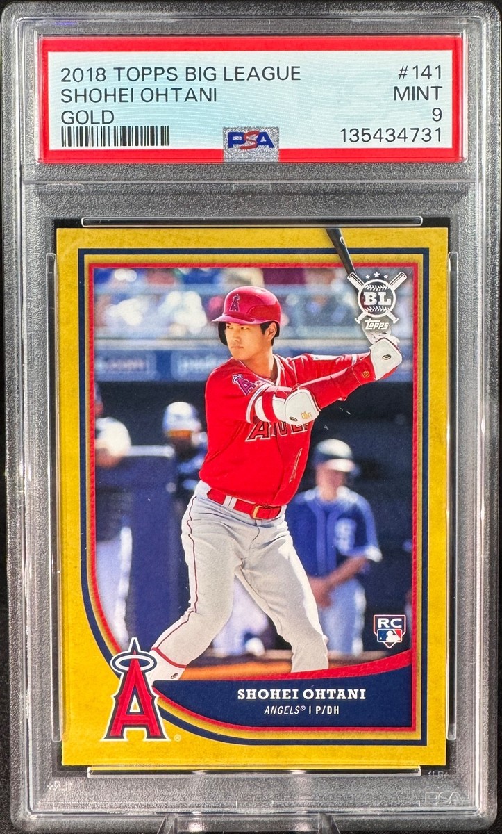 2018 Topps Big League - Shohei Ohtani #141 Gold (RC) for sale