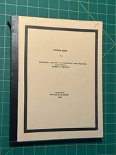 Answer Book to Statistical Analysis in Psychology and Education by G. Ferguson