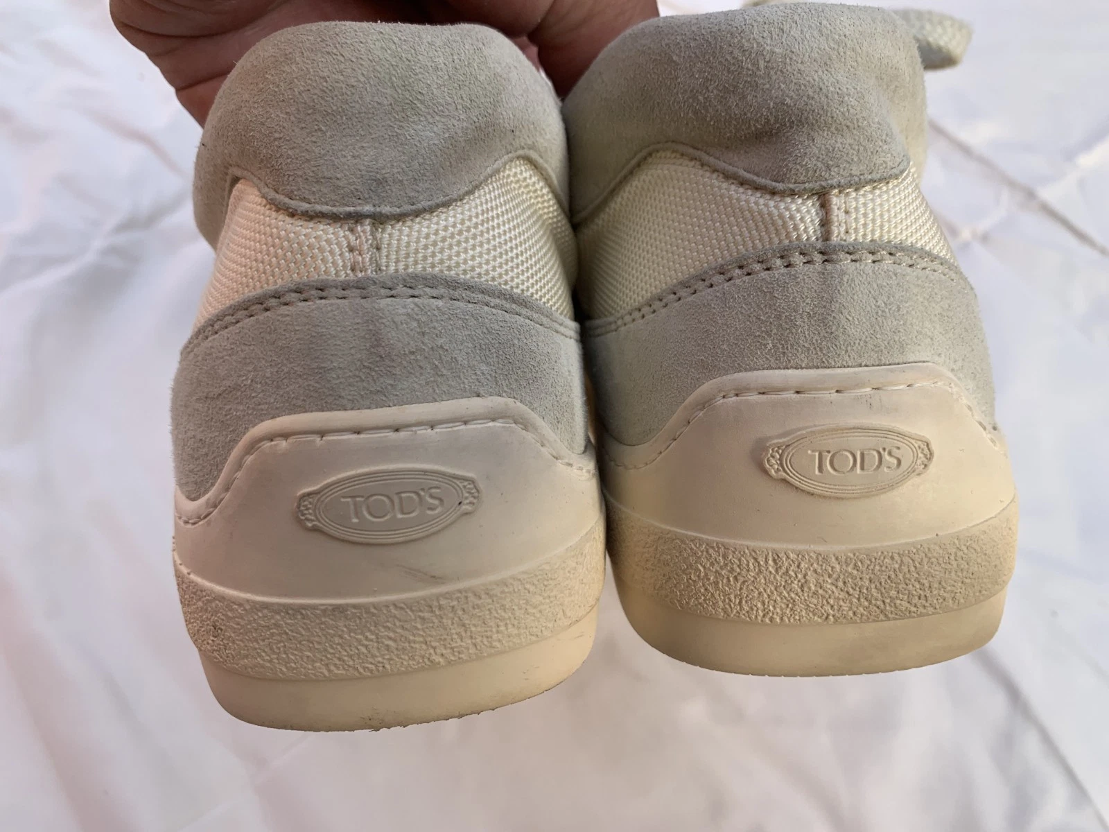 TOD’S ⭐️ SCARPE UOMO TOD'S SCAMOSCIATE GRIGIE 7 5 ⭐️