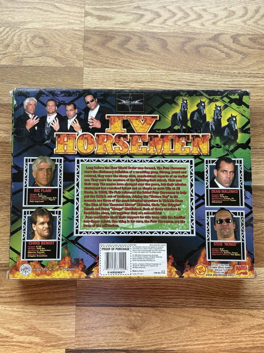 WCW Wrestling Action Figure Toy 1999 ToyBiz Chris Benoit IV 4