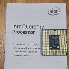 Intel Core I7-7700K 4.2 GHz 8M 4 Core SR33A LGA 1151 CPU Processor