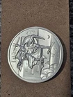 2 oz EGYPTIAN GOD SERIES THOTH PURE FINE SILVER ROUND COIN ULTRA HIGH RELIEF