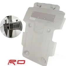 Front Lower Skid Plate Fit for Toyota Tundra /Sequoia 2022 2023 2024 W/3D Red