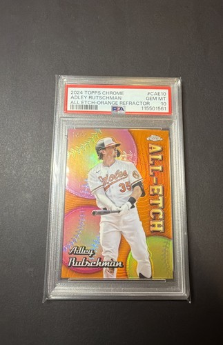 Adley Rutschman [Orange] #CAE-10 2024 Topps Chrome All Etch card