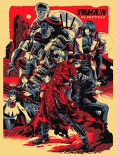 Trigun Vash The Stampede Classic Anime Action Art Poster