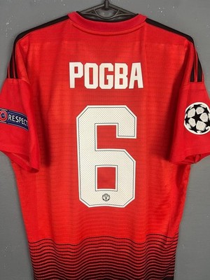 PAUL POGBA MENS FC MANCHESTER UNITED 2018/2019 UEFA SOCCER