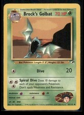 BROCK'S GOLBAT 39/132 UNCOMMON GYM HEROES POKEMON UNLIMITED HP on eBay