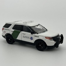 Rare 2014 GreenLight 1:64 US Border Patrol Ford Explorer Police Interceptor