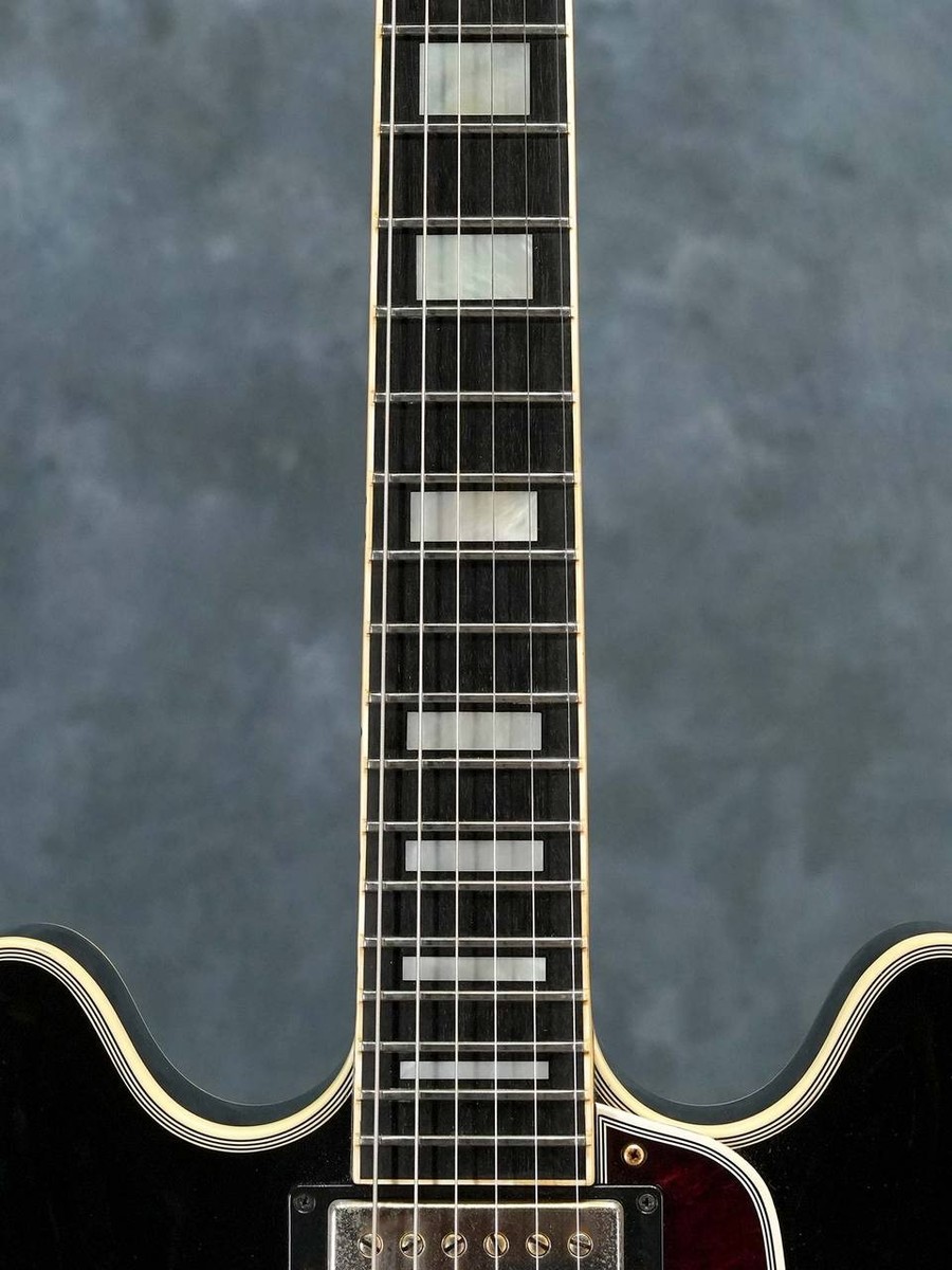 Gibson Custom Shop ES-355 Ebony Bigsby Used Electric Guitar 2012