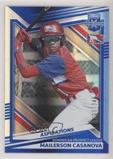 2022 Panini Elite Extra Edition Aspirations Blue 20/349 Mailerson Casanova 0z5l
