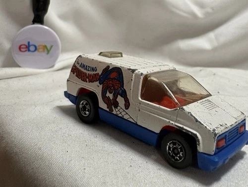 Vintage 1978 Hot Wheels Mattel The Amazing Spider-Man Van 1/64 Die-Cast