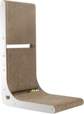 23.6 Inch L Shape Cardboard Cat Scratcher Vertical Scratching Board With Catnip