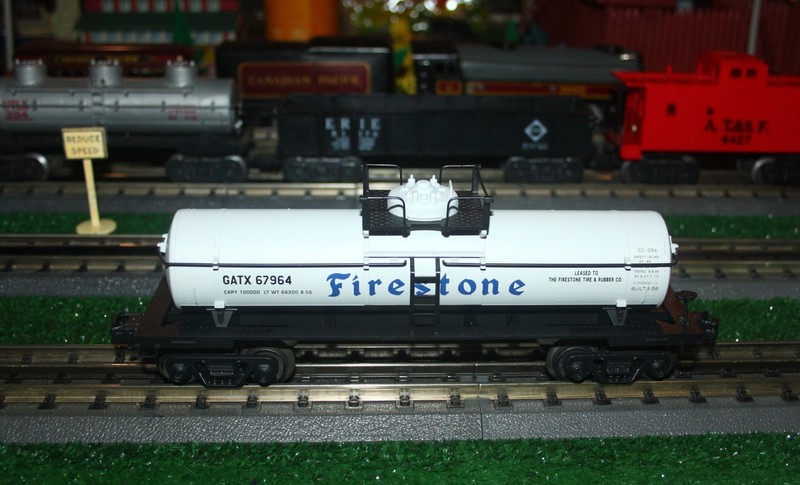 Atlas O/Industrial Firestone Tank Car in Original Box