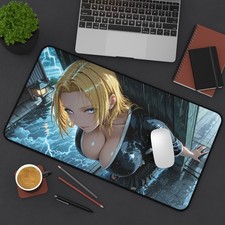 Anim Bleach Rangiku Desk Mat, Mouse Pad, Anime Waifu, Gamer Waifu