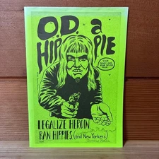 Raymond Pettibon OD a Hippie Art Print Used No Damage
