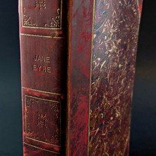 Jane Eyre By Charlotte Bronte Rand McNally 2nd Edition Later Printing Leather