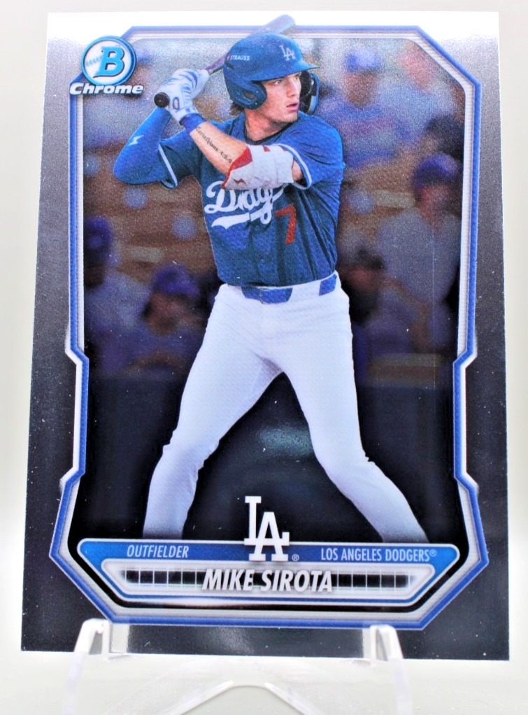 2026 Bowman Chrome Prospects - Mike Sirota #BCP-213 Dodgers