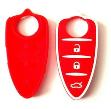 3 Button Key Rubber Pad Replacement Insert for Alfa Romeo