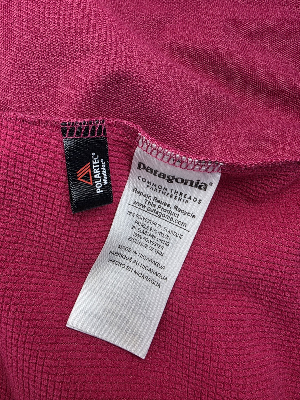 Patagonia Jacket Polartec Pink Womens Size Large thumbnail 13