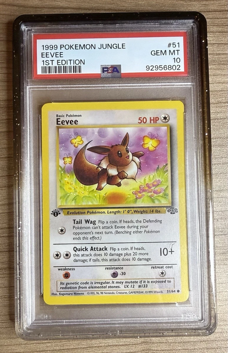 Eevee Pokémon TCG Professional Sports Authenticator (PSA