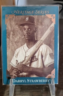 1992 Studio - Heritage Series Darryl Strawberry #BC-6 Dodgers