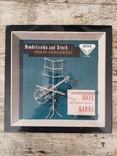 MINT SXL2006 LP RECORD, Mendelssohn and Bruch Violin Concertos, Ricci, Decca
