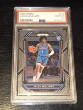 2022-23 Panini Prizm Basketball Jalen Williams Rookie Card! PSA 10 GEM MINT 💎🔥